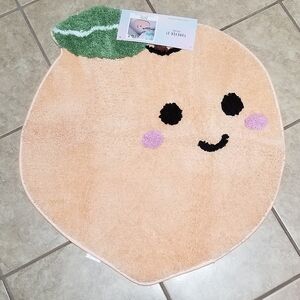 Forever 21 Home Peach Bath Rug